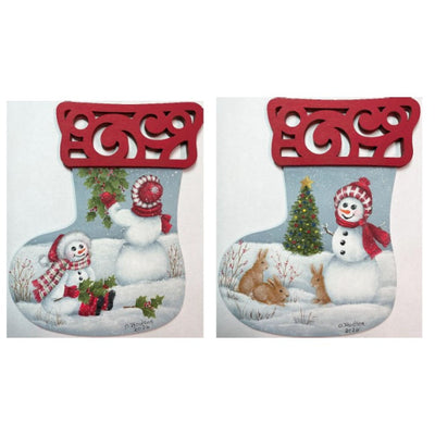 Snowman's Delight E-Pattern By Donna Hodson