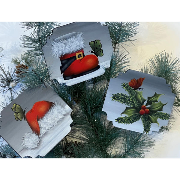 Winter Wonderland Butterflies E-Pattern by Linda O' Connell, TDA