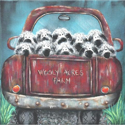 Wooly Acres Farm E-Pattern by Lonna Lamb