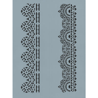 Lace Border Stencil #2