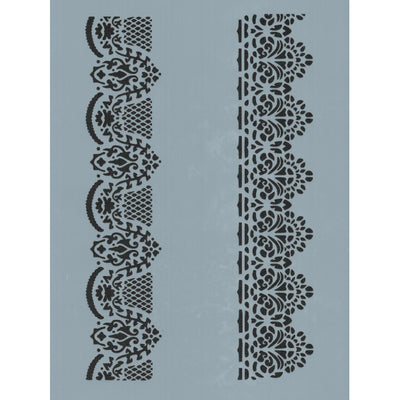 Lace Border Stencil #1