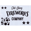 Old Glory Fireworks Stencil