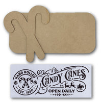 Candy Canes Sign Bundle