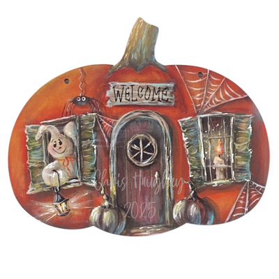 Cobweb Cottage Ornament Pattern by Chris Haughey