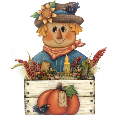 Scarecrow Treat Box Pattern by Chris Haughey