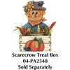 Scarecrow Insert for Large Treat Box Kit