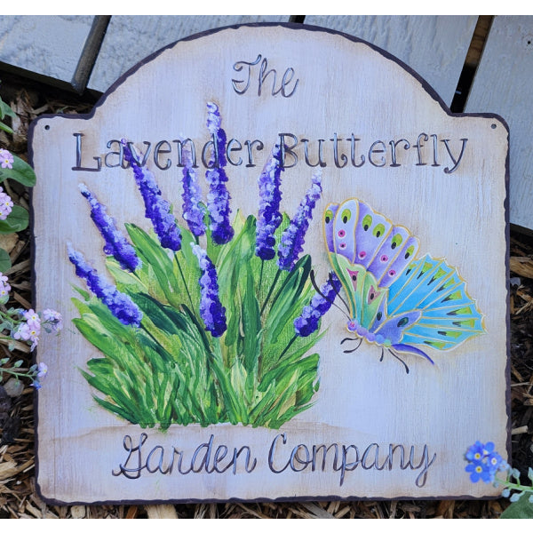 The Lavender Butterfly E-Pattern by Sandy Le Flore