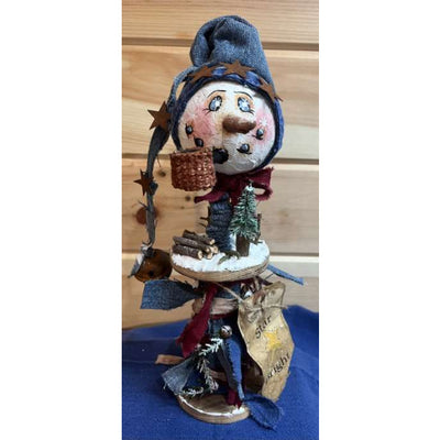 Star Bright Snowman E-Pattern By Betty Bowers