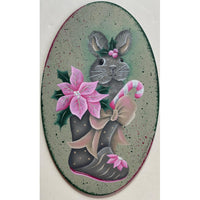 Bunny in a Boot at Christmas E-Pattern by Sue Cochrane