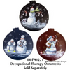 Occupational Therapy Snowmen Ornaments Pattern