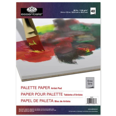 9 in. x 12in.  Artist Gray Palette Paper Pad