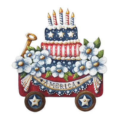 Patriotic Party Wagon E-Pattern by Chris Haughey