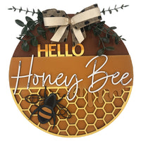 Hello Honey Bee Hanger
