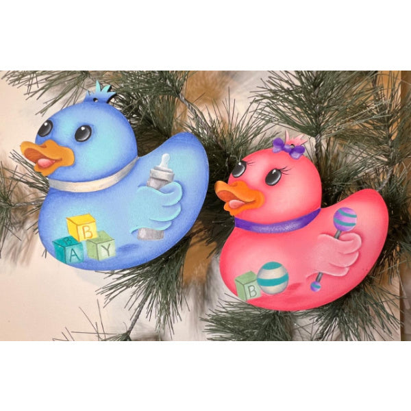 Baby Quackers E-Pattern by Linda O' Connell, TDA