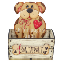 Bone Appetit Large Treat Box Pattern by Chris Haughey
