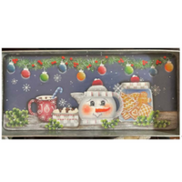 Cocoa and Cookies Christmas Tray E-Pattern By Liz Vigliotto
