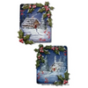 Holly Border Ornaments Pattern