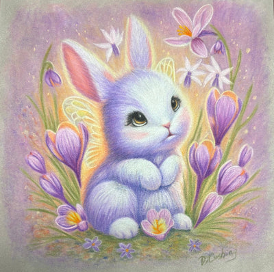 Crocus Bunny E-Pattern By Debbie Cushing