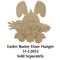 Easter Bunny Door Hanger Pattern By Chris Haughey