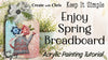 Enjoy Spring Keep It Simple Pattern by Chris Haughey