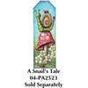 12" Slender Mailing Tag Plaque