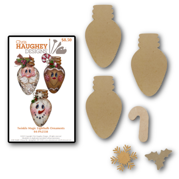 Twinkle Magic Lightbulb Ornaments Bundle 04-PA2538