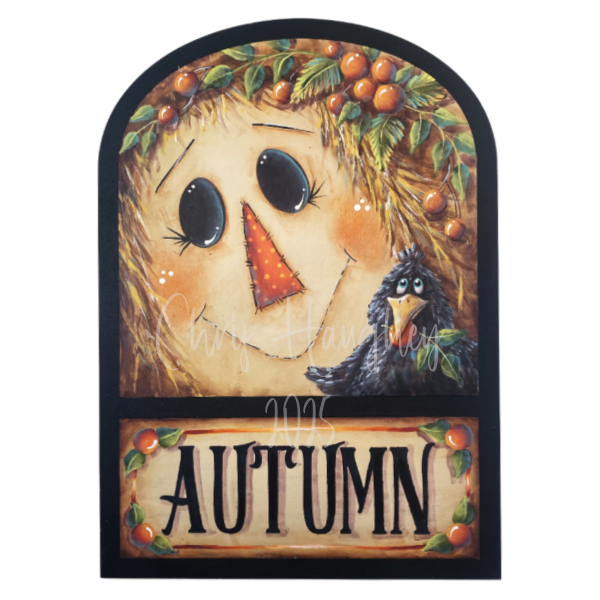 Autumn Interchangeable Plaque Pattern By Chris Haughey
