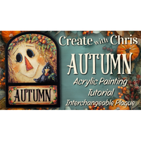 Autumn Interchangeable Plaque Pattern By Chris Haughey
