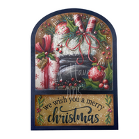 Merry Christmas Interchangeable Pattern By Chris Haughey