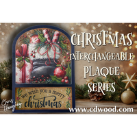 Merry Christmas Interchangeable Pattern By Chris Haughey