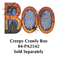 Boo Layered Plaque