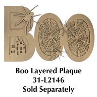 Creepy Crawly Boo Plaque Pattern By Chris Haughey