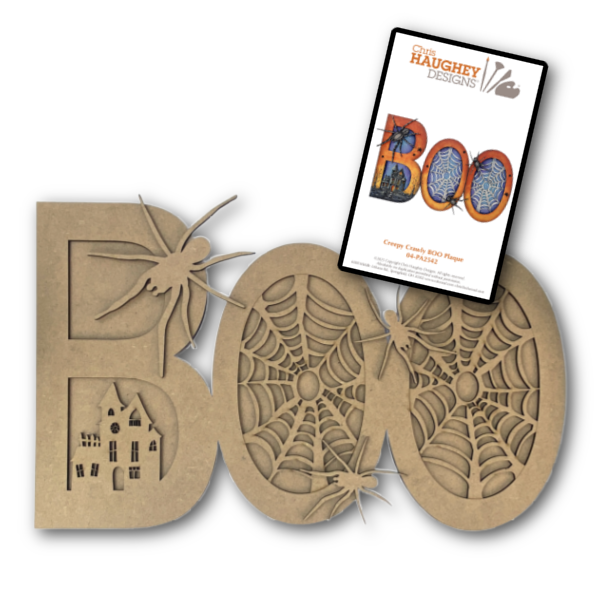 Creepy Crawly Boo Plaque Bundle Pa2542