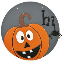 Jack-O-Lantern Welcome Hanger Kit