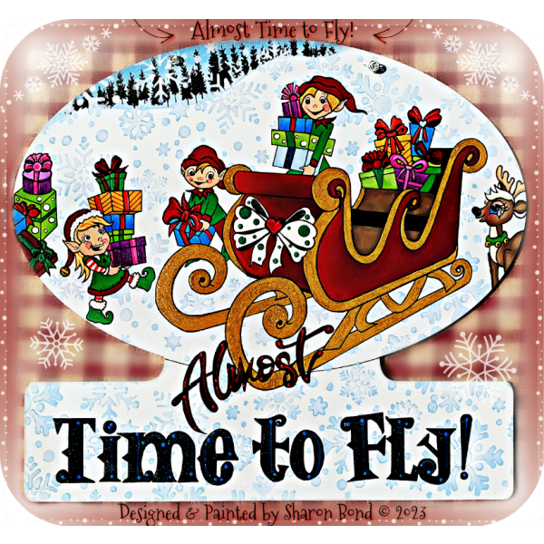 (Almost) Time to Fly E-Pattern By Sharon Bond