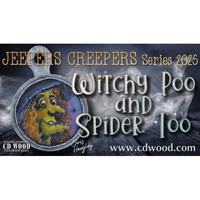 Witchy Poo and Spider Too Pattern by Chris Haughey