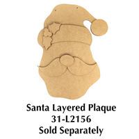 Merry Santa Plaque E-Pattern by Chris Haughey