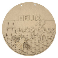 Hello Honey Bee Hanger