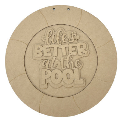Life's Better at the Pool Hanger