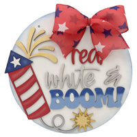 Red, White and Boom Hanger
