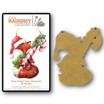 Foxy Candy Cane Ornament Bundle PA1802