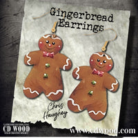 Gingerbread Earrings