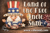 Land of the Free Uncle Sam E-Pattern by Chris Haughey
