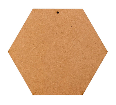 4" Hexagon Ornament - 20 Pack