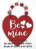 4" Heart Ornaments - 20 Pack