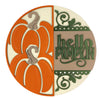 Hello Pumpkin Scroll Hanger