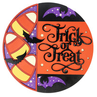 Trick or Treat Candy Corn Hanger