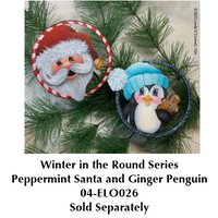 Ginger Penguin Ornament By Linda O'Connell