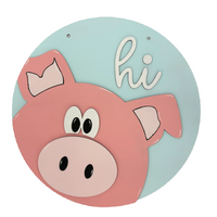 Pig Welcome Hanger Kit