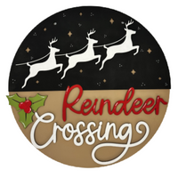 Reindeer Crossing Hanger Kit